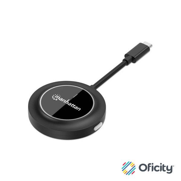 Transmisor Inalámbrico de Video Manhattan USB-C 1080p