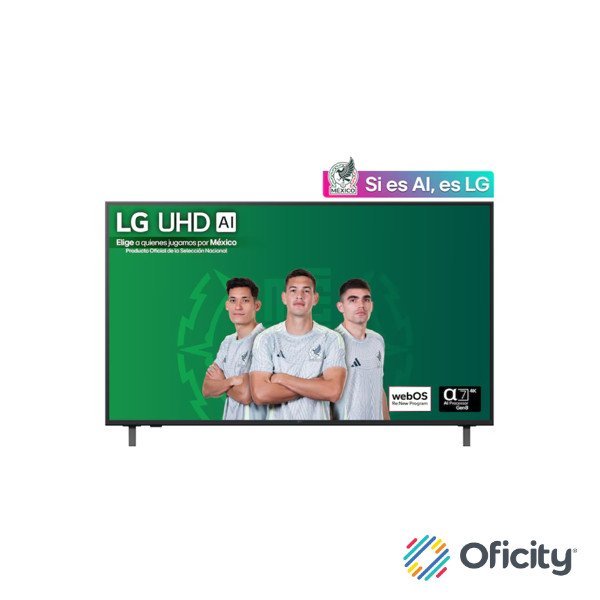 Television 55" LG UHD AI UA8050 4K SMART TV 2025 Magic Remote A7 GEN8