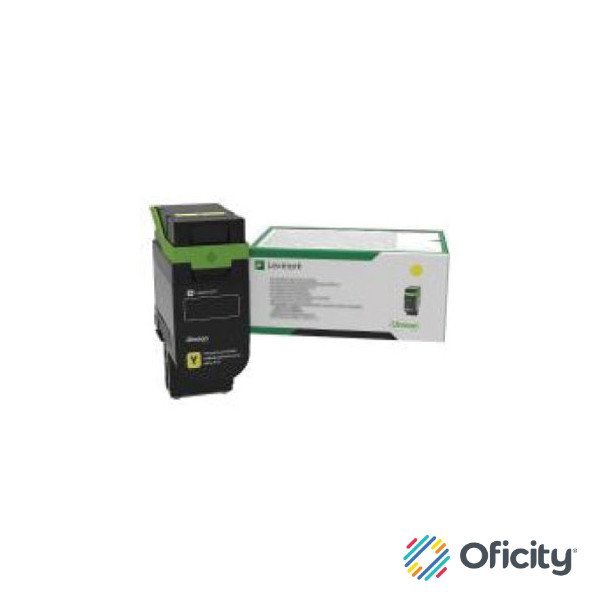 Tóner Lexmark Rendimiento de 11700 Páginas Color Amarillo para CS632/CX635