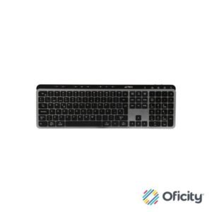 Teclado Multidispositivo Acteck Inspire Krea TI755/2.4MHz+2modosBT Elite Negro-Gris