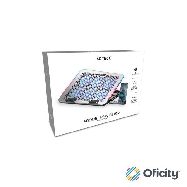 Base Enfriadora para Laptop Acteck 15.6 Froost Raw BE630