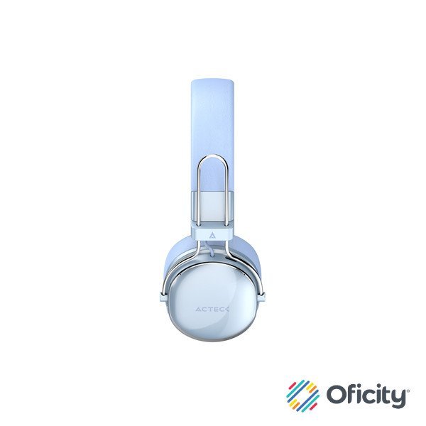 Audífonos Inalámbricos Acteck Over Ear Luxe Chic HP710 Elite Azul