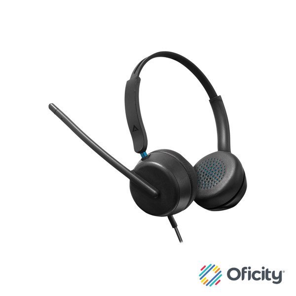Auriculares Alambricos Acteck con Micrófono Active Pro HC565 Negro