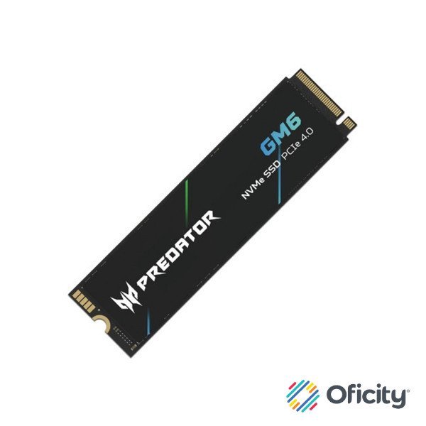 Unidad Biwin SSD Predator GM6 NVMe 1TB M.2 6200 MB/s Escritura 7200 MB/s Lectura PCI Express 4.0