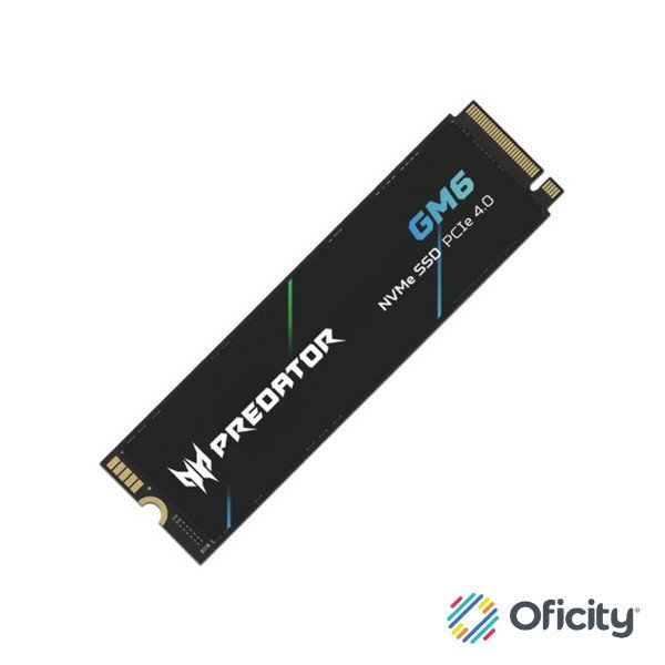 Unidad Biwin SSD Predator GM6 NVMe 2TB M.2 6200 MB/s Escritura 7200 MB/s Lectura PCI Express 4.0