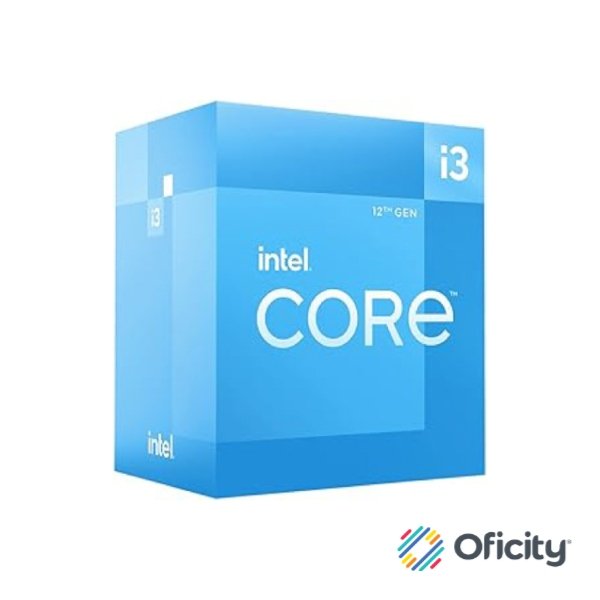 Procesador Intel Core i3 12100 3.3GHz 12MB 60W S 1700 Quad Core 12th Gen con Gráficos con Disipador BX8071512100