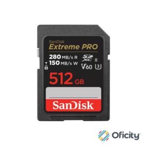 Tarjeta de Memoria SanDisk Extreme Pro Micro SDXC UHS-II de 512 GB C10 U3 V60 6K 4K UHD