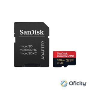 Memoria Flash SanDisk Extreme Pro 128GB MicroSDXC UHS-I Clase 10 con Adaptador