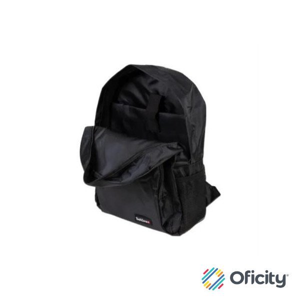 Mochila TechZone Basic con Porta Laptop Color Negro