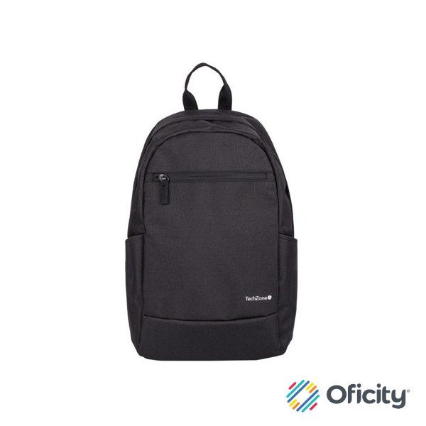 Mochila Techzone Easy Lite Blue con Compartimiento para Laptop de 15.6" Negro