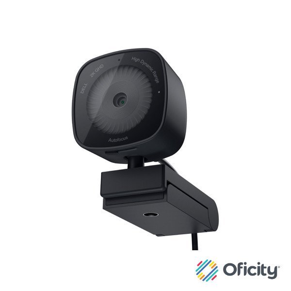 Webcam Dell WB3023 camara web 2560 x 1440 Pixeles USB 2.0 Negro