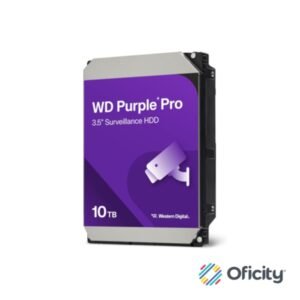 Disco Duro Interno Western Digital 10TB Purple Pro Surveillance 3.5 SATA 6 GB/s 512 MB de caché