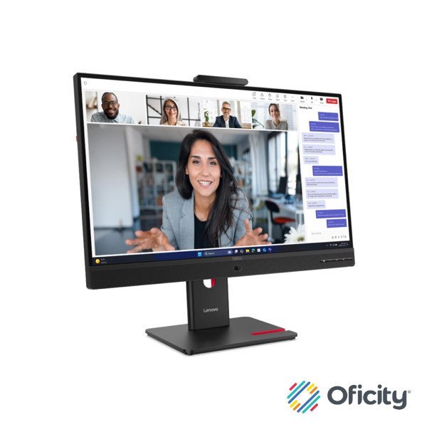 Monitor Lenovo ThinkVision T27QD-4v 27" WLED 2560x1440 120Hz USB-C Antirreflejo Negro