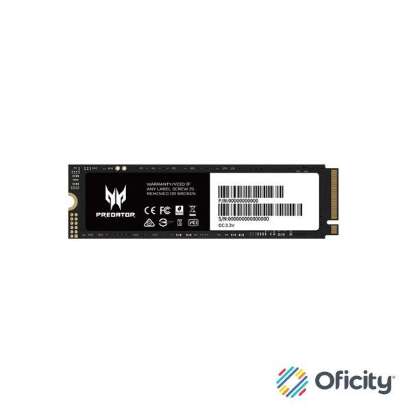 Unidad Biwin SSD M.2 Predator 512GB GM7 7200 MB/S