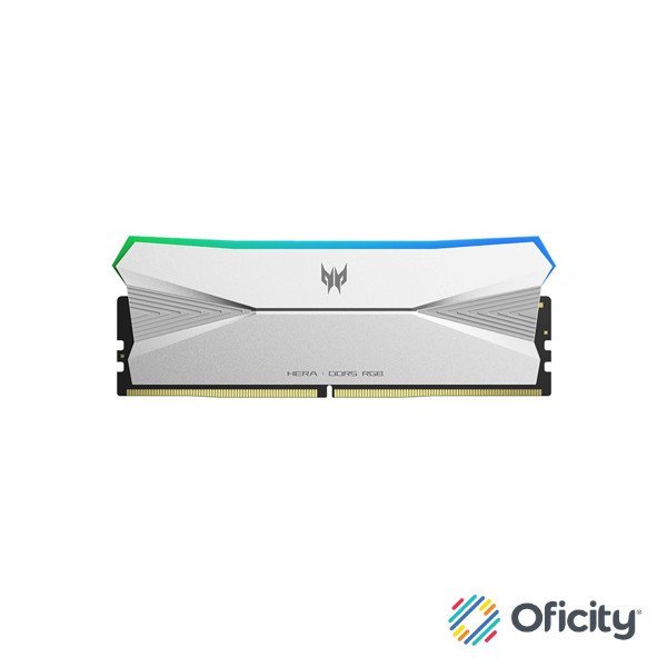 Memoria Biwin DIMM DDR5 Predator Hera RGB Plata Gaming 64GB (2X32GB) 6400 MT/S CL32