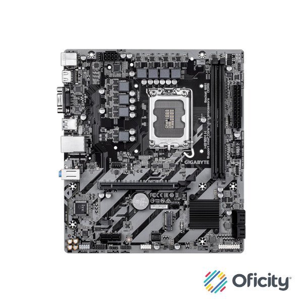 Tarjeta Madre Gigabyte H810M H S-1851 128GB DDR5 PCIe 4.0 M.2 HDMI/VGA