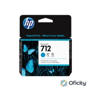 Tinta HP LF DesignJet 712 29ml Color Cian