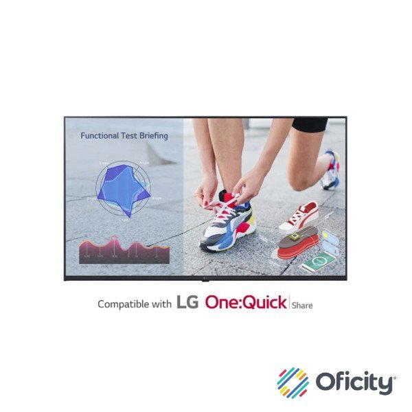 Pantalla LG 43" 43UL3J 3840x2160 UHD 16 Hours 7 Days 300 nits