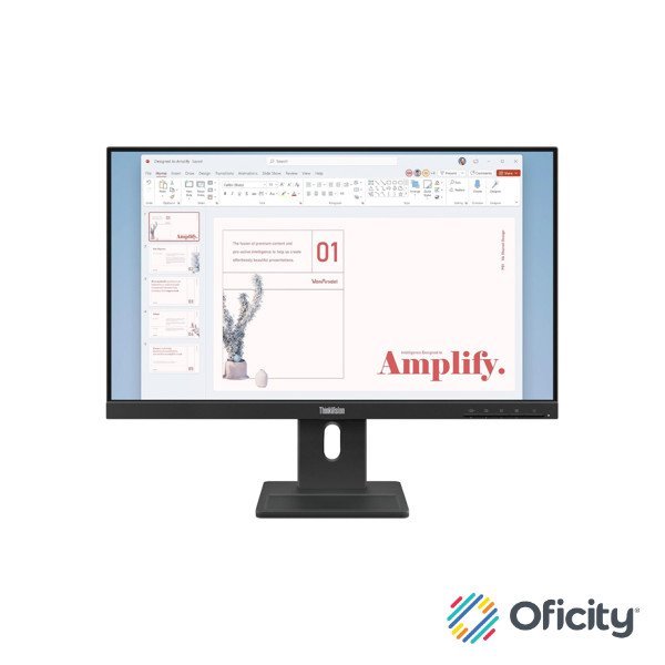 Monitor Lenovo ThinkVision E24-40 LED 23.8" 1920x1080 Full HD 100Hz HDMI/DisplayPort Negro