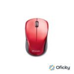 Mouse VERBATIM Inalámbrico Silencioso USB-C 1600 DPI - Rojo