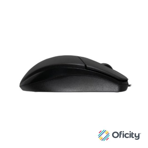 Mouse Alámbrico USB Optimize MA210 Essential Series Diseño Estándar 1200dpi 2 Botones Conexión USB-A 1.5m Color Negro - Image 3