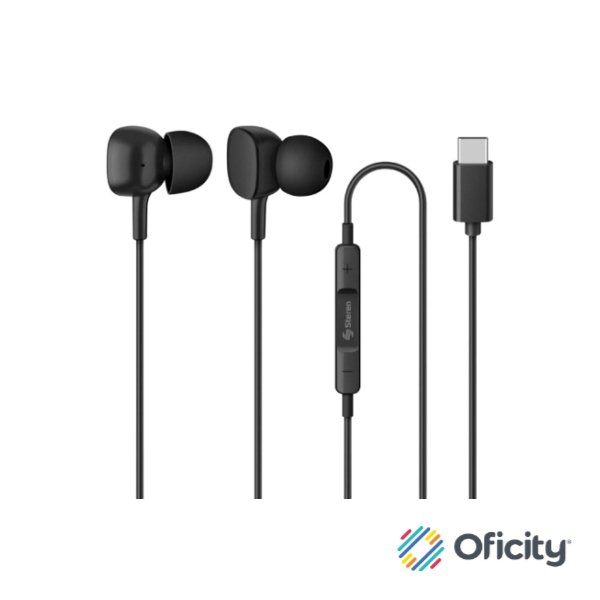 Audífonos Steren Manos Libres USB-C 7mW