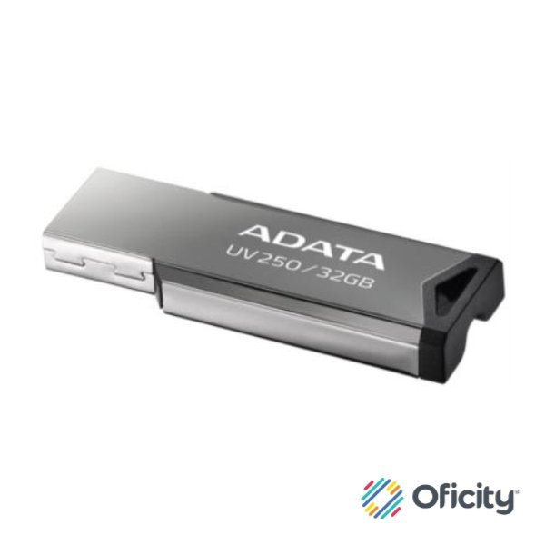 Memoria USB ADATA 32 GB UV250 Color Plata 2 0 Metalica - Image 2