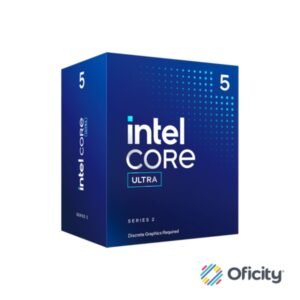 Procesador Intel Core Ultra 5 225F S-1851 4.90GHz 10 Nuc 20MB Sin Graficos Ultra Series 2 Arrow Lake