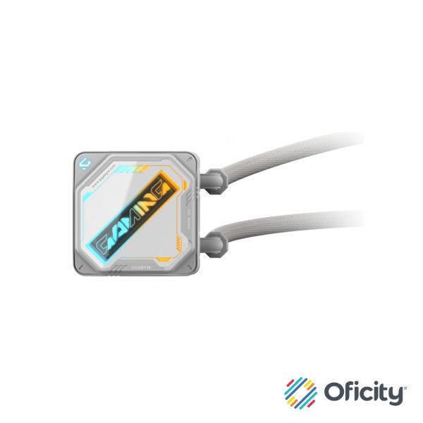Enfriamiento liquido Gigabyte GAMING 240 ICE 240mm 1851 1150 1700 AM4 AM5 Blanco