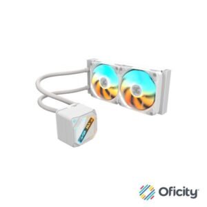 Enfriamiento liquido Gigabyte GAMING 240 ICE 240mm 1851 1150 1700 AM4 AM5 Blanco