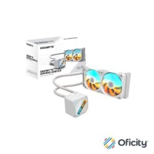 Enfriamiento Líquido Gigabyte GAMING 240 ICE 2x120mm hasta 2200RPM Blanco 1851/1700/115X/1200/AM5/AM4