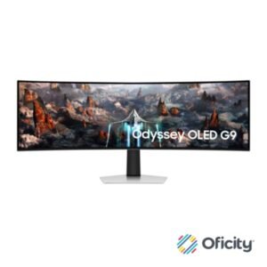 Monitor Gaming Samsung 49" Curvo 1800R Oled Resolucion 5120x1440 Panel Oled