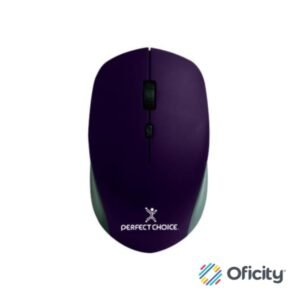 Mouse Perfect Choice Root Pro Inalámbrico 1600dpi Color Morado