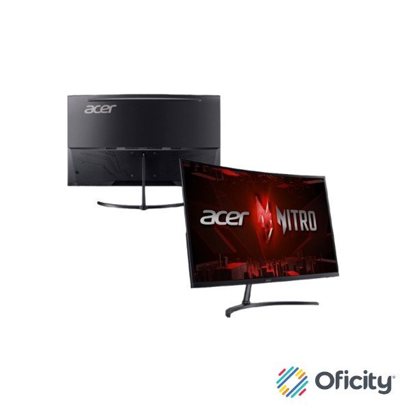 Monitor Gaming Nitro EDT320Q Acer 31.5" Curvo FHD VA 180Hz HDMI DP AMD FreeSync Premium 3 Años Garantía