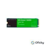SSD Interno Western Digital Green SN350 2TB M.2 2280 PCIe 3.0 NVMe Lectura 3200/3000 MBs para PC y Lap