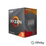 Procesador AMD Ryzen 3 4100 4.0GHz 4MB 65W 4 Cores 8 Threads Socket AM4 sin Graficos con Disipador