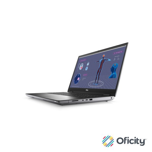 Laptop Dell Mobile Precision 7780 17.3" Intel Core i7-13850HX 1TB SSD 64GB NVIDIA RTX 4000 12GB Win11 Pro3 Años Básico