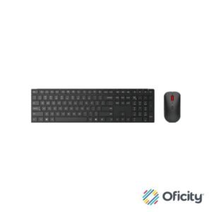 Kit de Teclado y Mouse Lenovo Inalámbrico Multi-Mode Pro Combo 6000-LA en Español