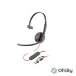 Auriculares Poly Blackwire 3210 USB-C HS + USB-C/A