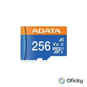 Micro SD Adata 256GB V10 F HD Clase 10 A1 Azul