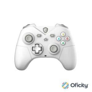 Control Gamer MSI Force Gc300 Blanco Wireless Inalambrico Usb compatible con PC PS4-PS5 bateria recargable hasta 15 hrs