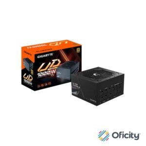 Fuente de Poder Gigabyte GP-UD1000GM 1000W ATX V12 80 Plus Gold 20-4 Pines Fan 120mm Negro