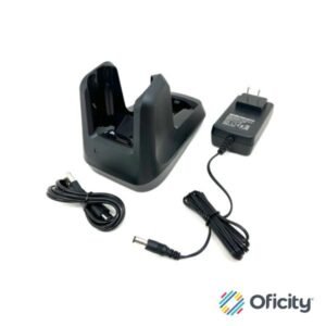 Cuna de Carga Zebra para MC3300 Incluye Fuente d Pod y Cable CC (PWR-BGA12V50W0WW) (CBL-DC-388A1-01) No incluye Cable CA