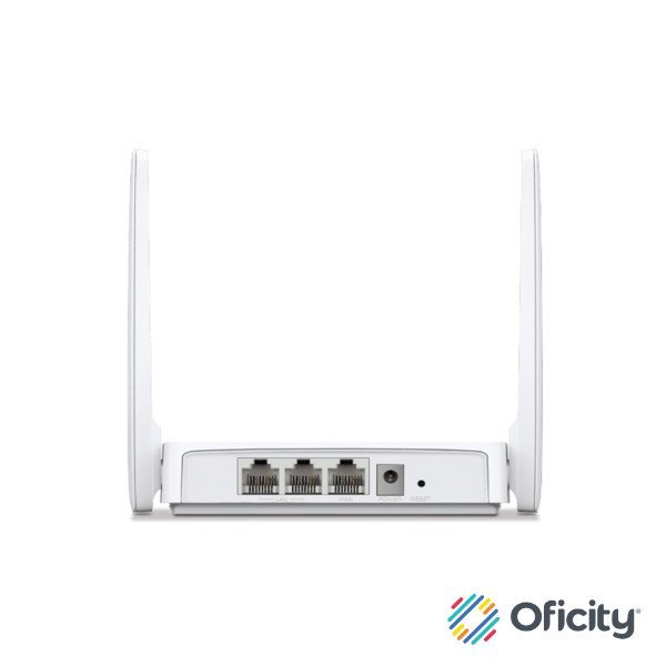 Router inalámbrico N Mercusys de Tp-link multimodo de 300 Mbps 3 antenas externas fija 3 LAN de 10/100 Mbps