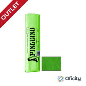 Papel Crepe Pinguino Verde Limon