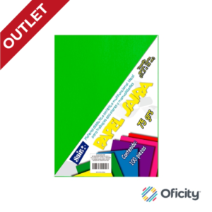 Papel Bond #19 Verde T/C C/100