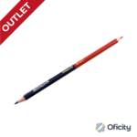 Lapiz Pelikan Bicolor Rojo/Azul Delgado Hexagonal