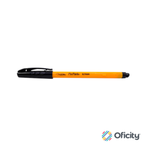 Boligrafo Pin Point Retractil Punto Fino 0.7 mm. Negro