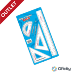 Juego de Geometria Baco E-5050 C/Compas 106