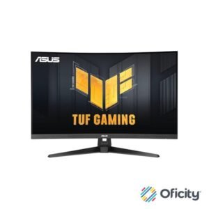 Monitor Gamer Curvo ASUS LCD 31.5 2560x1440 FreeSync 180Hz HDMI/DP Bocinas Integradas Negro